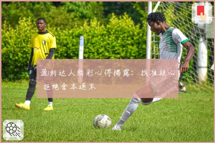 盈利达人购彩心得揭露：找准核心 拒绝舍本逐末